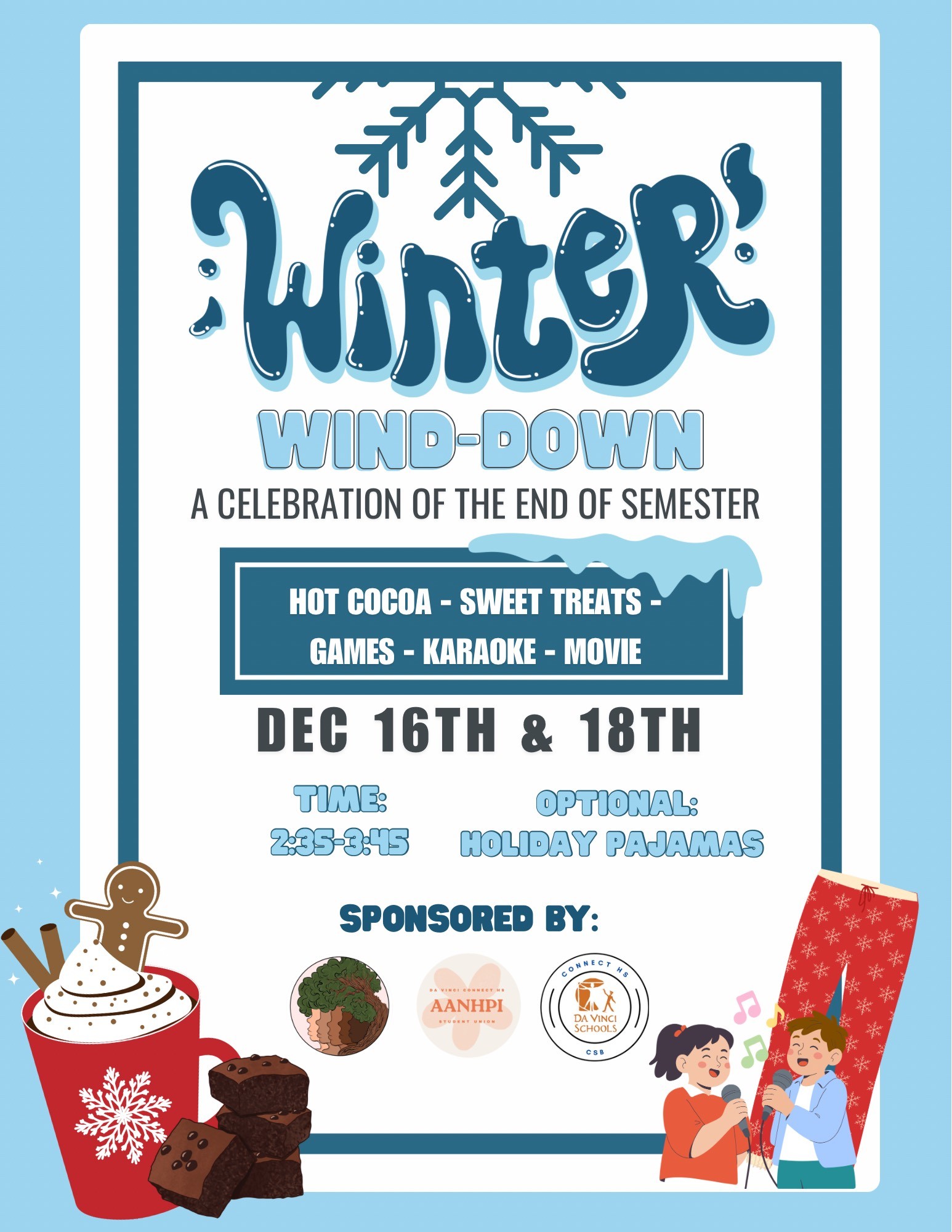 CHS Winter Wind-Down – Da Vinci Connect High